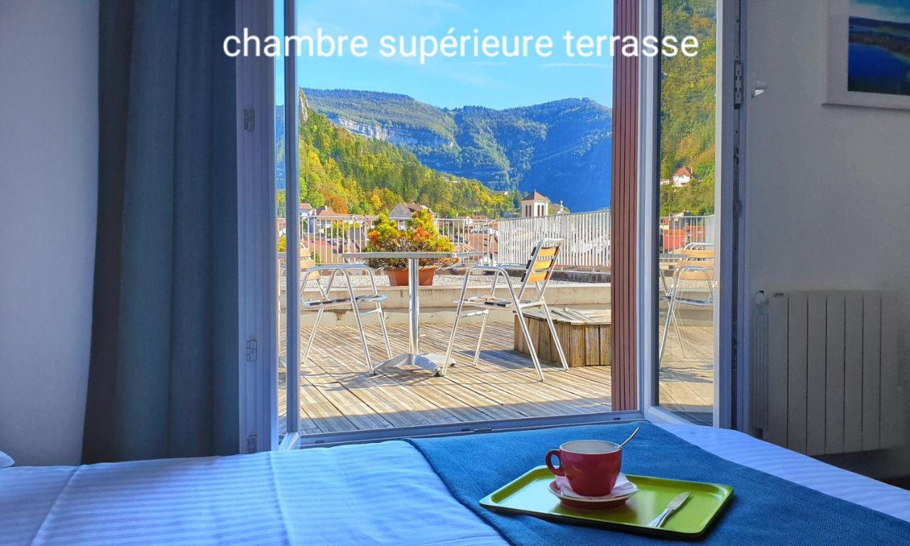 Jura Hotel Restaurant Le Panoramic Сен-Клод Экстерьер фото